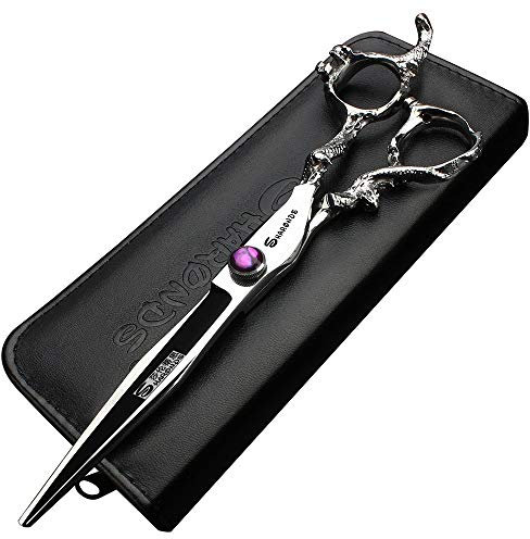 Friseur professionelle 6Zoll-7Zoll-8Zoll-9Zoll-High-End-JP440c Friseur Schere Anzug Frisur Stil Frisur Werkzeuge haarschere set (scissors set) (7-Zoll-Flachschere-B)