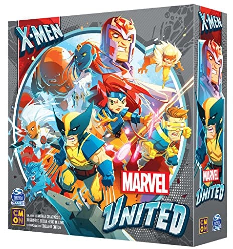 CMON Marvel United X-Men Koop-Strategie-Brettspiel für Erwachsene und Familien ab 14 Jahren, 1-5 Spieler, 40 Minuten pro Spiel