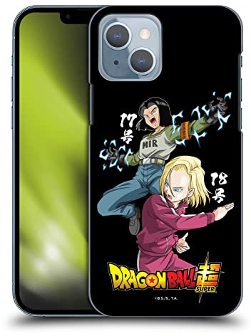 Head Case Designs Officially Licensed Dragon Ball Super Android 17 & 18 Universe Survival Characters Hard Back Case Compatible With Apple iPhone 14