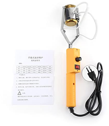 Tragbarer Löttopf, 180 W/280 W, Elektrischer Tragbarer Löttopf, Schmelzzinnofen Mit Temperaturregelung(220W)