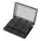 Speicherkartenetui für Spiele,Spielkartenkassette Speicherkarten-Kassette Aufbewahrungsbox 3DS DS DSI-Spielkarten-Aufbewahrungshlle, Schtzt vor Staub, Praktisches Taschendesign (Black)