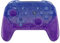 eXtremeRate Carcasa Agarre para Nintendo Switch Pro Funda Placa Delantera Trasera Grip Shell con Botones D-pad ABXY Joysticks para Nintendo Switch Pro-No incluye Mando(Bluebell Gradiente de Purpurina)