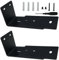 SopimusZ Kit de montage mural réglable, 1 paire de supports muraux en acier pour TV Speaker & Soundtouch 300 Noir Pour Bose Sound Bar Smart Ultra, 300, 500, 550, 600, 700, 900, Ultra