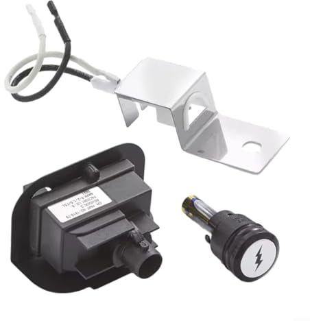 BlissfulAbode Grill-Zünder-Set für Weber Q1200 Q2200 64868 Gasgrill-Modelle 80452, 80462 | Grillzubehör