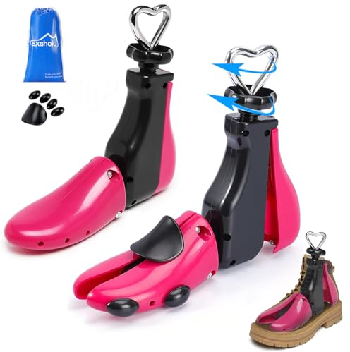 Exshoiu Allarga Scarpe Uomo Donna, Tendiscarpe Espansore, Regolabile Larghezza e Lunghezza, Professionali Espansori, Barella per Scarpe e Stivali