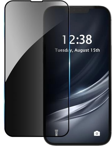 ERDARARIPRO 1 Pack de protection d'écran de confidentialité pour iPhone 11 Pro Max/XS Max - En verre trempé - Anti-rayures - 6,5