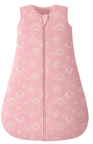 Looxii Schlafsack Baby Winter Baumwolle 2.5 TOG Warm Winterschlafsack Weich Babyschlafsack Neugeborene im 0-6 Monaten Perfekte für Herbst Winter