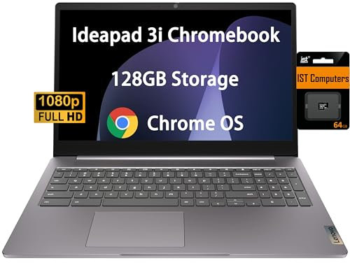 Lenovo IdeaPad Flex 3i Chromebook 2-in-1 2024 (touchscreen FHD da 15,6, Intel Pentium N6000, 8 GB di RAM, 256 GB di memoria (128 GB eMMC + scheda SD da 128 GB)), laptop per studenti e casa, webcam,