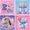 4 Pack 5D diamond painting stitch pour Enfants,Kit DIY Complet,Broderie Diamant Dessin Animé,Art Créatif pour Décoration Murale,Parfait pour Enfants et Adultes peinture au diamant artistique,18x18cm