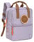 LÄSSIG Kinderrucksack mit Brustgurt Kindergartentasche Kindergartenrucksack 27 cm, 7 Liter, 3 Jahre/Mini Square Backpack Lilac