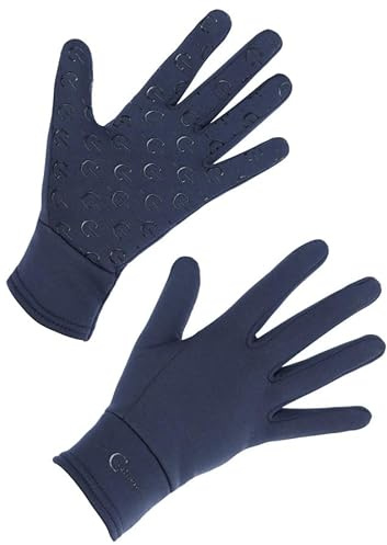 Covalliero Reithandschuh Fleece Dark Navy H/W 24