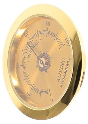 ibasenice Guitar Case Hygrometer Hygrometer for Guitar Case Musical Instrument Moisture Storage