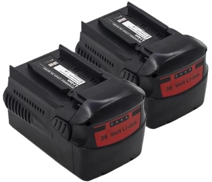 SXYKXYDL Batterie Lithium de Rechange 36 V 9 Ah, Compatible avec Les Outils électriques Hilti Te 7-A, WSC 7.25-A, WSC 7.25-A36, WSC 70-A36 et WSR 36-A (2 Batteries 9 Ah)