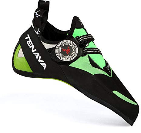 Tenaya Mundaka Grün - Aggressiver effizienter Kletterschuh, Größe EU 46 - Farbe Green - White