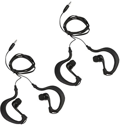2 Unids 3.5mm Natación Auriculares A Prueba De Agua para Media Player FM Radio MP3 iPod