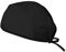 VELILLA 534007; Mikrofaser-Sanitärmütze, schwarz/weiß, One size
