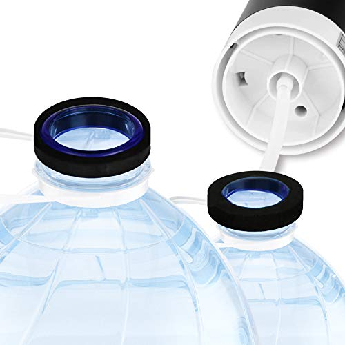 MovilCom® - Adaptateur de bouteille pour distributeur d'eau électrique compatible avec les bouteilles 5, 6, 8, 10, 12 litres | pour bouteilles ou adaptateurs de diamètre 37 mm, 38 mm et 48 mm