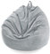 AMGJ Sitzsack Bezug ohne Füllung, Sitzsackhülle aus Cordstoff Sitzsack Abdeckung für Kinder und Erwachsene,Light Gray,70x80cm