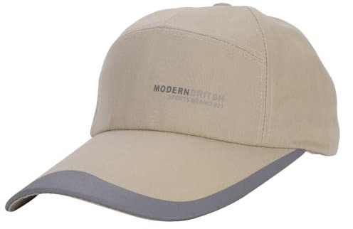 Long Brim Baseball Cap for Men Sun Visor Hat Peak Cap Snapback Hat Sun UV Protection Hat Adjustable Outdoor Sports Casual Hat with Built-in Sweatband for Hiking Camping Travelling Running Cycling