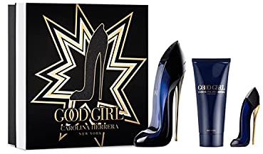 Carolina Herrera Ch Good Girl Eau De Parfum 80 ml + Body Lotion 100 ml + Miniatura Eau De Parfum 7 ml Set Regalo