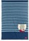 SIGIKID 39485 Strickdecke Lolo Lombardo Mädchen und Jungen Baby-Decke empfohlen ab Geburt dunkelblau/blau
