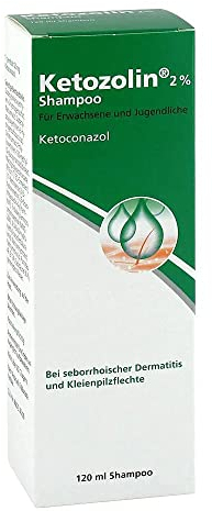 KETOZOLIN 2% Schuppen-Shampoo zzgl. einer Handcreme von vitenda (120), Flüssigkeit
