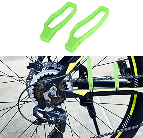 iSpchen 1 Paar Fahrrad Kettenschutz Gummi Kettenstrebenschutz Fahrrad Ketten Strebenschutz Rahmenschutz für Mountainbike,Rennrad Fahrräder