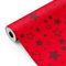 Geschenkpapierrolle große Rolle 62 cm x 100 m • Rote Sterne • Ideal für: Geschäfte Firmen Geschenkverpackung Geburtstag Babyparty Hochzeit Dekoration [FP Fiesta Paper]