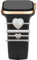 Anillos decorativos de metal Bucles compatibles con Apple Watch Banda silicona Joyas Grabado Faith Blessed Loops Charms para Smartwatch Series 10/9/8/7/6/5/4/3/2/se Accesorios pulsera para mujer