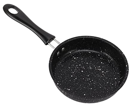 Sartén para Huevos, Sartén de Acero Inoxidable Antiadherente para la Cocina (14 CM)