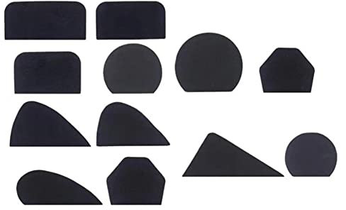 12 asas impermeables de cerámica para tazas pequeñas de arcilla para tazas pequeñas, herramienta para hacer cerámica