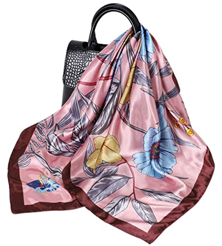 FAIRYGATE Damen Bandana Halstuch Platz Tuch Drucken Tuch Schal Kopftuch Multifunktion Halstuch Damen 74022