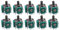 Gxcdizx Paquete de 10 joystick analógico de repuesto para mando inalámbrico Sony PS4 Xbox One