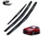 Front- und Heckscheibenwischer-Set für Mazda2 für Mazda für Demio 2 DJ DL 2014-2021 Auto-Windschutzscheibe Scheibenwischer 22 + 17 + 14