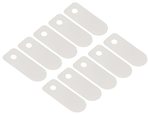 PATIKIL Air Compressor Valve Plate, 10 Pack Metal Replacement Accessory for Air Compressors, 13mmx33mm