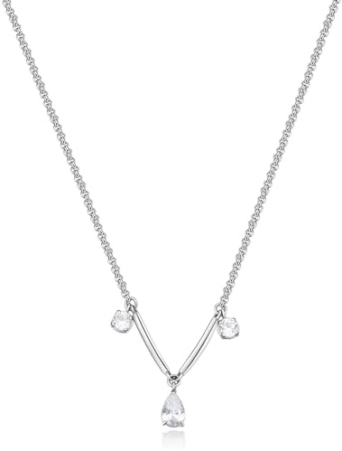 Brosway Collana Donna in Acciaio | Collana Con Cubic Zirconia | Collezione Affinity - BFF178