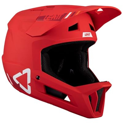 Leatt Casque MTB Gravity 1.0-Rouge Red-L 59-60cm Helmet, rot