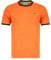 Tokyo Laundry Men's 'Trevor' Grindle Cotton Blend Crew Neck Ringer T-Shirt Orange