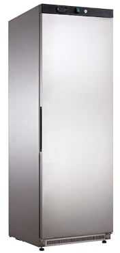 Ristoattrezzature Armadio frigo refrigerato in acciaio inox 1 anta 400 lt ventilato 0 +10 °C - ZX