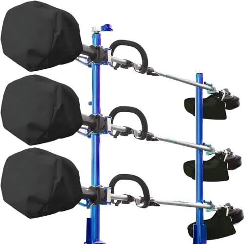 Motorabdeckung für Trimmer, wasserdicht, Unkrautfresser, strapazierfähig, Oxford-Ripstop, Unkrautfresser, Stangensäge, Freischneider und Hecke, Unkrautfresser-Zubehör, 3 Stück, Schwarz