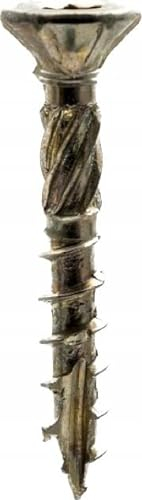 BK SHOP Holzschrauben Set I 250 Stücke I TX 25 Torx Schrauben Holz | Senkkopfschraube | Spax Schraube 5x30mm | Edelstahlschrauben Verzinkt Holzschraube I Wood Screws