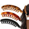 JEYORZY 3 pcs Banana Clip, Pinzas de plátano para mujer, peines grandes vintage de plátano, lindas pinzas para el cabello para niñas, pinzas de plátano para cabello fino, pinzas de plátano
