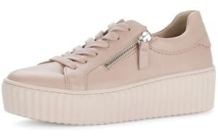 Gabor Damen Low-Top Sneaker, Frauen Halbschuhe,straßenschuhe,Strassenschuhe,Sportschuhe,Freizeitschuhe,Turnschuhe,Rouge (Uni),39 EU / 6 UK