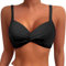 Top Bikini con Ferretto Bikini Pezzo sopra Coppa Morbida Top Bikini Donna Solid Top Bikini da Donna Sportivo per Piscina,Costume da Bagno Ad Asciugatura Rapida Reggiseno da Donna Taglie Regalo Donna