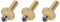 Wzxksoac 3X Marble 31mm Dia Bullnose Diamond Profile Wheel Router Bit
