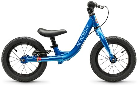 Academy Grade 1 Laufrad 12 Zoll, ab 2 Jahren, ab ca. 85–100 cm, leichtes Kinderlaufrad (Blue)