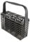 Electrolux 1524746805 Besteckkorb, Originalprodukt, Universell, Dunkelgrau, schlankes Design, für Geschirrspüler
