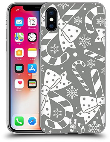 Head Case Designs Stock Silber Urlaub Kollektion Soft Gel Handyhülle Hülle kompatibel mit Apple iPhone X/iPhone XS