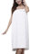 ZiXing Pareo de Bain Femme Serviette de Bain Robe Sarong Seche Spa Serviette a Sauna blanc OneSize