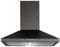 SIA CHL70BL 70cm Chimney Cooker Hood Kitchen Extractor Fan in Black